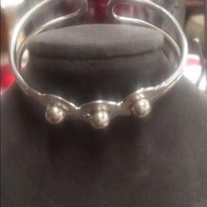 Sterling Silver Cuff Bracelet 925